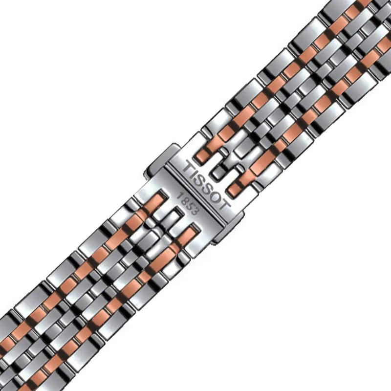 Tissot Le Locle Powermatic 80 Two-tone Men's Watch- T006.407.22.033.00